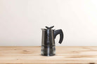 Bialetti Stainless steel stovetop 2 cup mokka pot