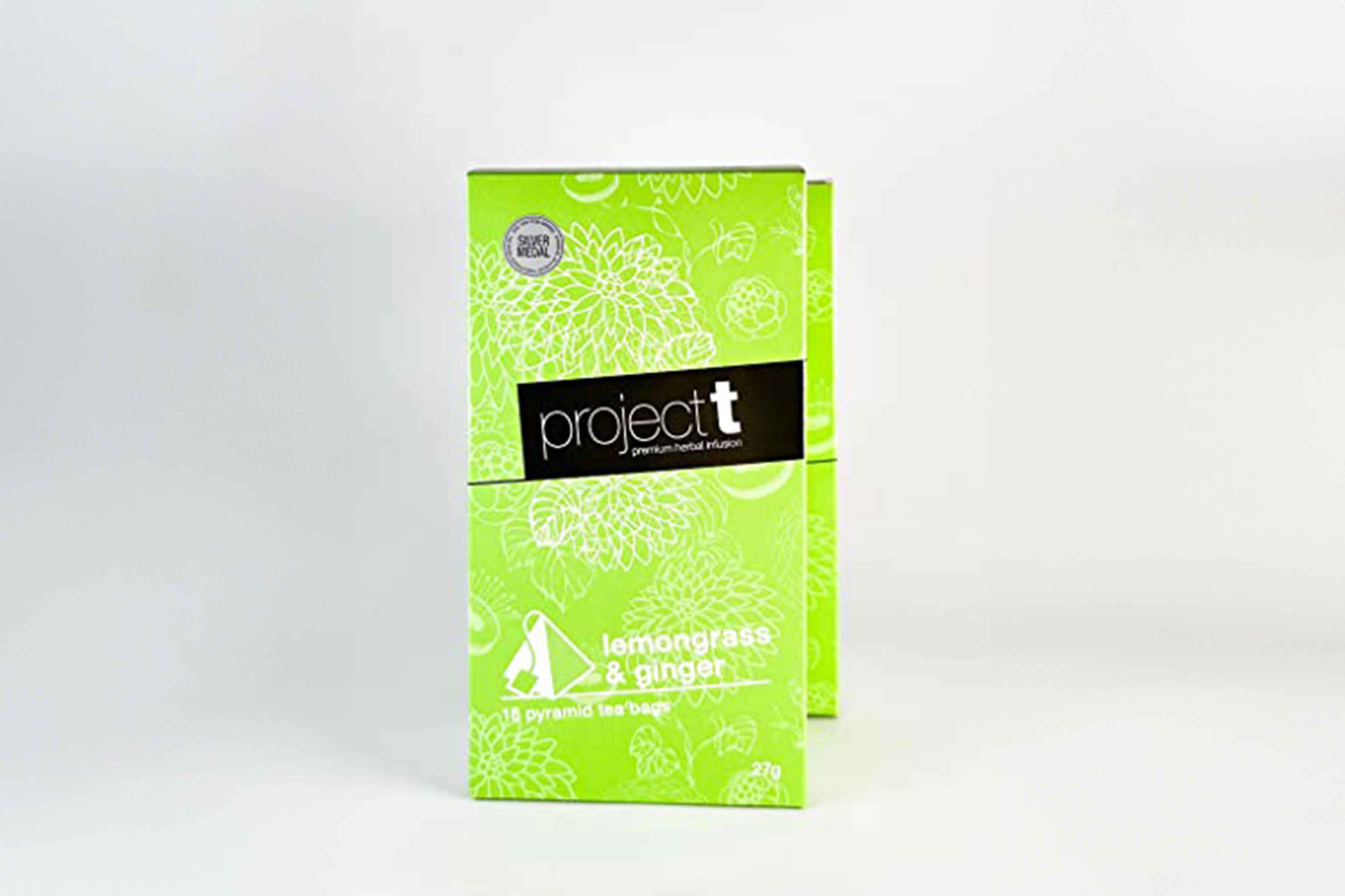 Project t lemongrass & Ginger 18 tea bags
